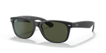 New Wayfarer - Rubber Black / G-15 Green