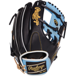 Rawlings Heart Of The Hide Series 11.75-in Baseball Glove (Right Hand Throw) - Columbia Blue/Black