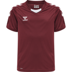 HMLCORE XK Poly Jersey S/S Kids - Maroon
