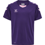 HMLCORE XK Poly Jersey S/S Kids - Acai