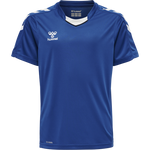 HMLCORE XK Poly Jersey S/S Kids - True Blue