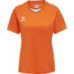 HMLCORE XK Poly Jersey S/S Woman - Orange Tiger