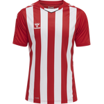 HMLCORE XK Striped Jersey S/S - True Red/White