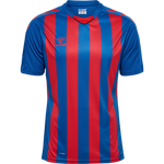 HMLCORE XK Striped Jersey S/S - True Blue/True Red