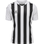 HMLCORE XK Striped Jersey S/S - White/Black