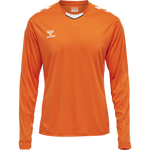 HMLCORE XK Poly Jersey L/S - Orange Tiger