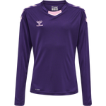 HMLCORE XK Poly Jersey L/S Kids - Acai