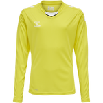 HMLCORE XK Poly Jersey L/S Kids - Blazing Yellow