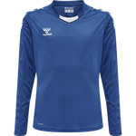 HMLCORE XK Poly Jersey L/S Kids - True Blue
