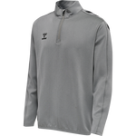 HMLCORE XK Half Zip Poly Sweat - Grey Melange