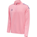 HMLCORE XK Half Zip Poly Sweat - Cotton Candy