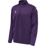 HMLCORE XK Half Zip Poly Sweat - Acai
