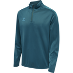 HMLCORE XK Half Zip Poly Sweat - Blue Coral