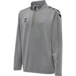 HMLCORE XK Half Zip Poly Sweat Kids - Grey melange