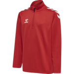 HMLCORE XK Half Zip Poly Sweat Kids - True Red