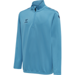 HMLCORE XK Half Zip Poly Sweat Kids - Blue Danube