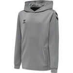 HMLCORE XK Poly Kids Sweat Hoodie - Grey Melange