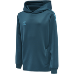 HMLCORE XK Poly Kids Sweat Hoodie - Blue Coral