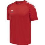 HMLCORE XK Core Poly T-Shirt S/S - True Red