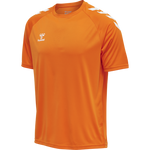 HMLCORE XK Core Poly T-Shirt S/S - Orange Tiger