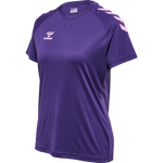 HMLCORE XK Core Poly T-Shirt S/S Womens - Acai