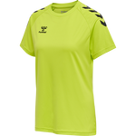 HMLCORE XK Core Poly T-Shirt S/S Womens - Lime Popsicle