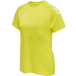 HMLCORE XK Core Poly T-Shirt S/S Womens - Bright Yellow