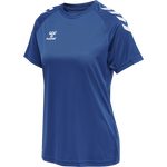 HMLCORE XK Core Poly T-Shirt S/S Womens - True Blue