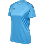 HMLCORE XK Core Poly T-Shirt S/S Womens - BLUE DANUBE