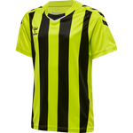 HMLCORE XK Striped Jersey S/S Kids - Lime Popsicle /Black