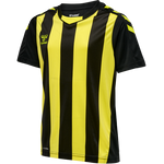 HMLCORE XK Striped Jersey S/S Kids - Sports Yellow/Black