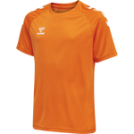 HMLCORE XK Core Poly T-Shirt S/S Kids - Orange TIger