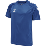 HMLCORE XK Core Poly T-Shirt S/S Kids - True Blue