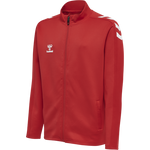 HMLCORE XK Poly Zip Sweat Kids - True Red