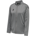 HMLCORE XK Poly Zip Sweat Woman - GREY MELANGE