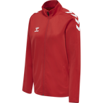 HMLCORE XK Poly Zip Sweat Woman - True Red