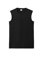 Port & Co mpany Performance Sleeveless Tee - Jet Black