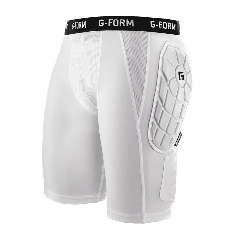 Youth Elite Bandit Sliding Short (White)