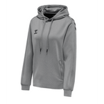 HMLCORE XK Poly Sweat Hoodie Woman - GREY MELANGE
