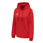 HMLCORE XK Poly Sweat Hoodie Woman - True Red