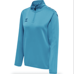 HMLCORE XK Half Zip Poly Sweat Woman - Blue Danube