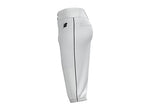 Youth Adversary 2.0 Baseball Piped Athletic Knicker - White/Navy
