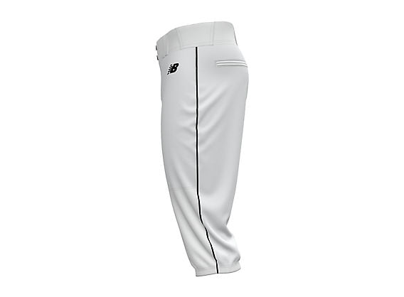 Adversary 2.0 Baseball Piped Athletic Knicker - White/Black