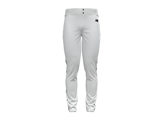 Adversary 2.0 Baseball Tapered Piped Pant - White/Black