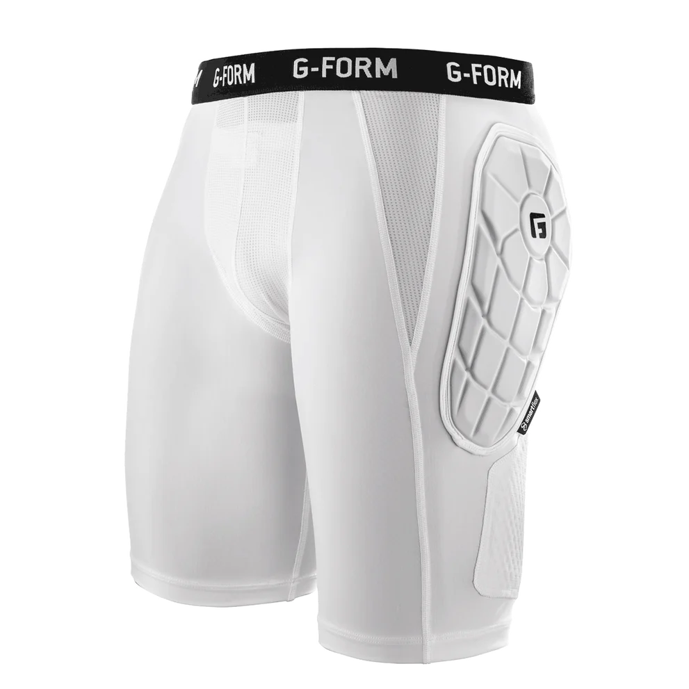 Adult Elite Bandit Sliding Short (White)
