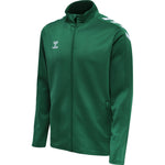 HMLCORE XK Poly Zip Sweat - Evergreen