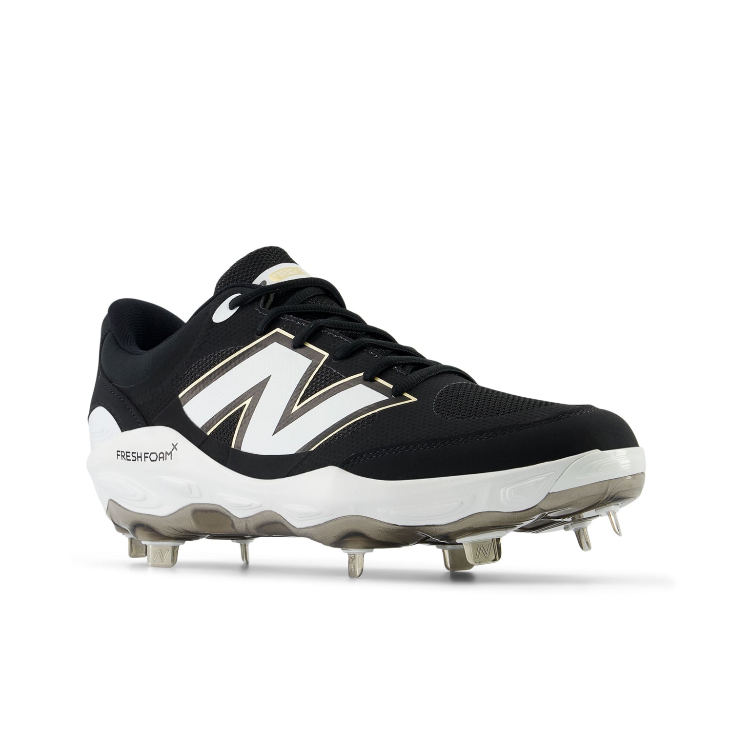 Men's Fresh Foam 3000 v7 Metal Cleat - Black/White