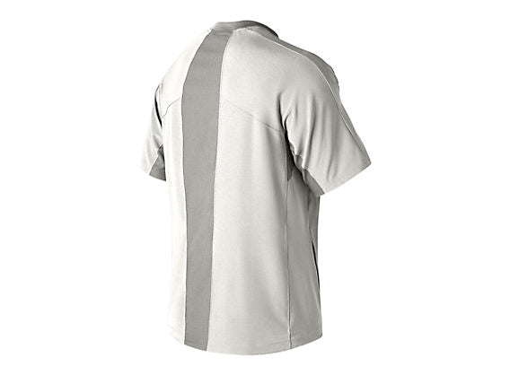 NB Mens Short Sleeve Batting Jacket - White