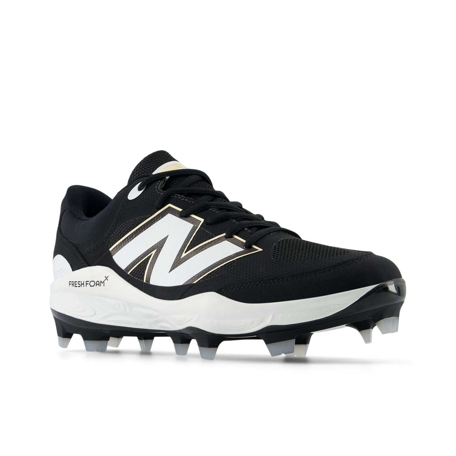 Men's Fresh Foam 3000 v7 Molded Cleat - Black/White