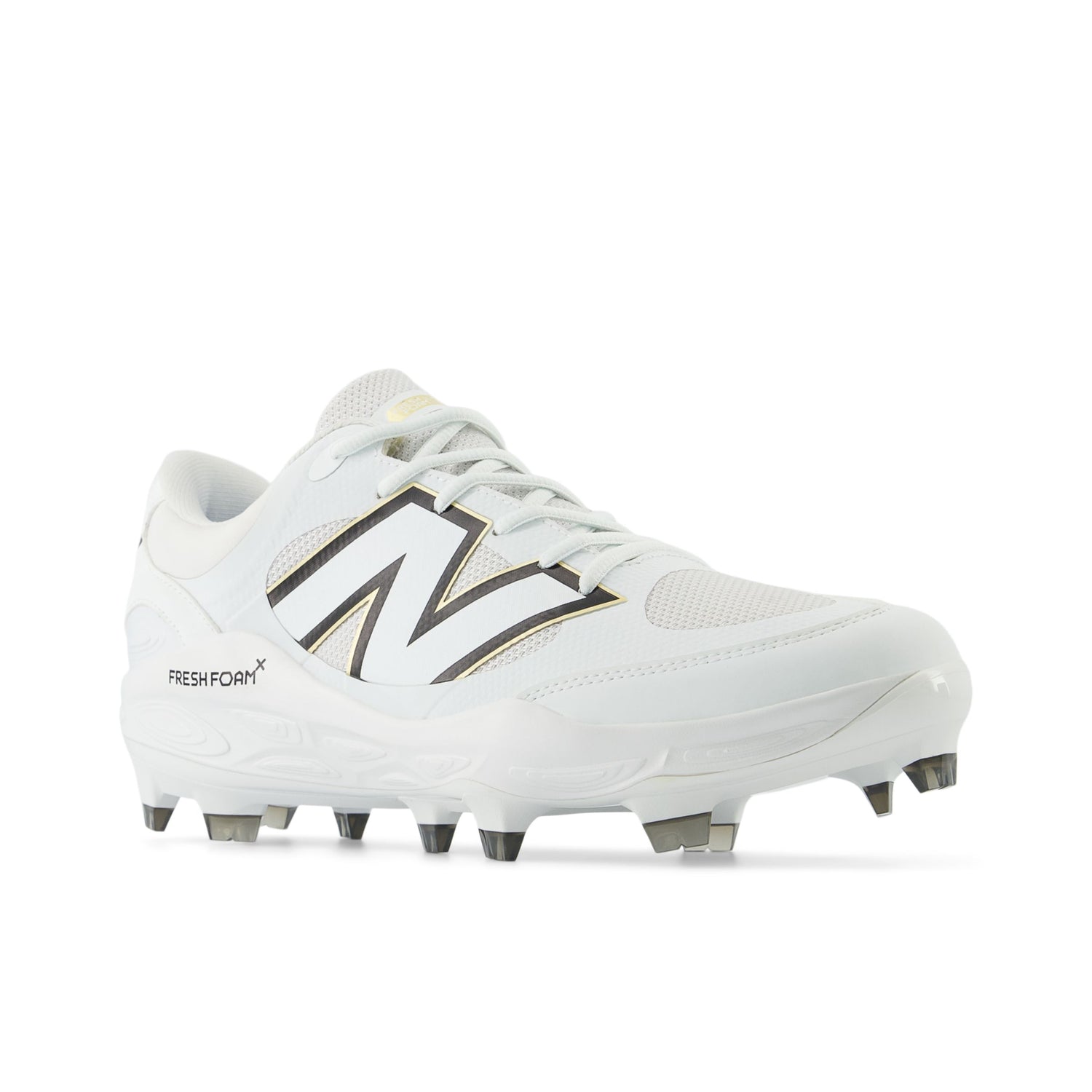 Men's Fresh Foam 3000 v7 Molded Cleat - White/Black